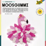 Viltvel gemengde rodekleuren, 200x290 mm