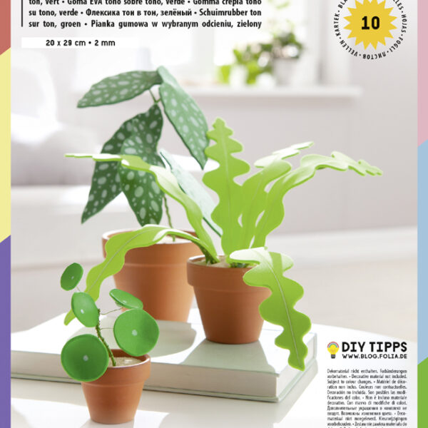 Mos rubber onderleggers, gemengde groene tinten