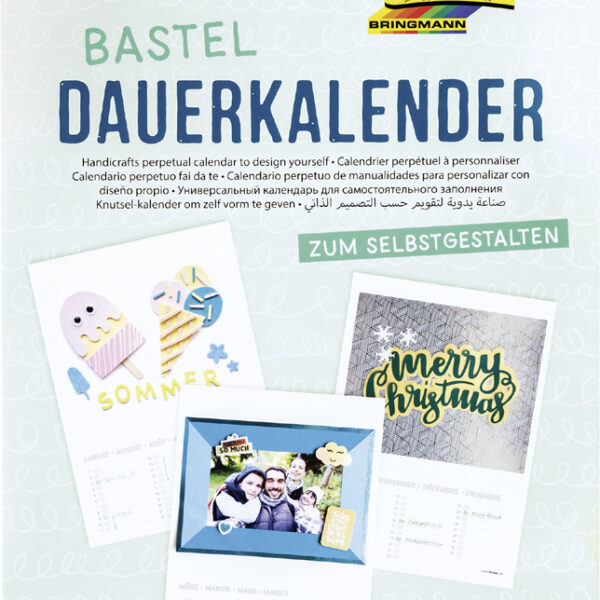 Creatieve Wandkalender, A4-formaat, wit