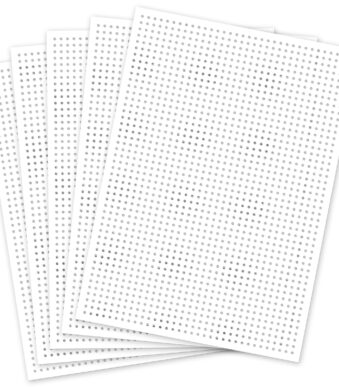 Kartonplaten voor stikwerk, wit onbedrukt