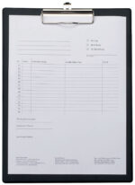 MAUL klembord met folie overtrokken, DIN A4, zwart