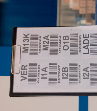 MAUL klembord met folie overtrokken, met 2 Neodym-magneten