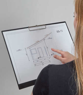 MAUL klembord, kunststof met beugelklem, DIN A3, zwart