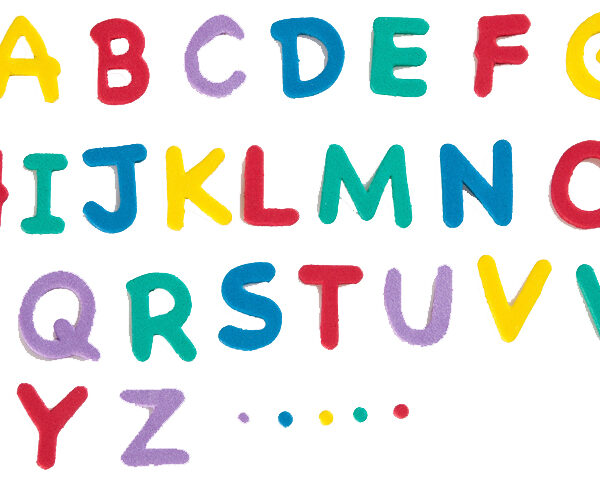 Vilt letterstansen met mosrubber