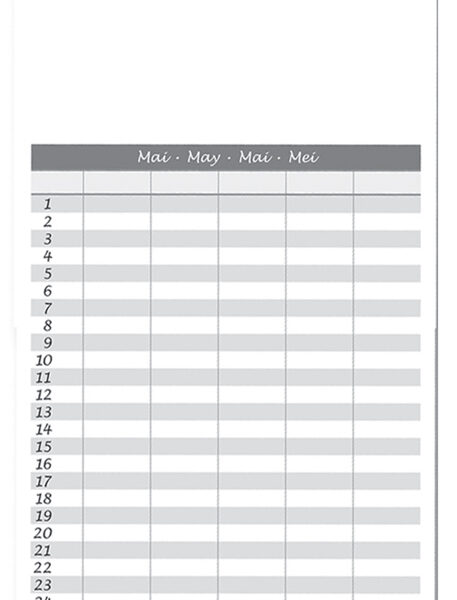 Creatieve wandkalender 'Familieplanner', 230 x 490 mm