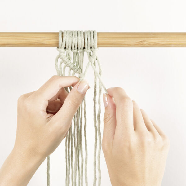 Macramé-set boho, 10-delig