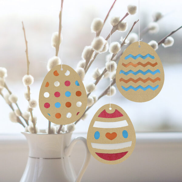 Vensterborduren knutselset 'Lente', 250 x 350 mm