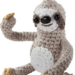 Hoespareltjes haaksetje 'luiaard'.