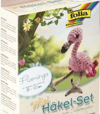 Minihaaksetje 'Flamingo'