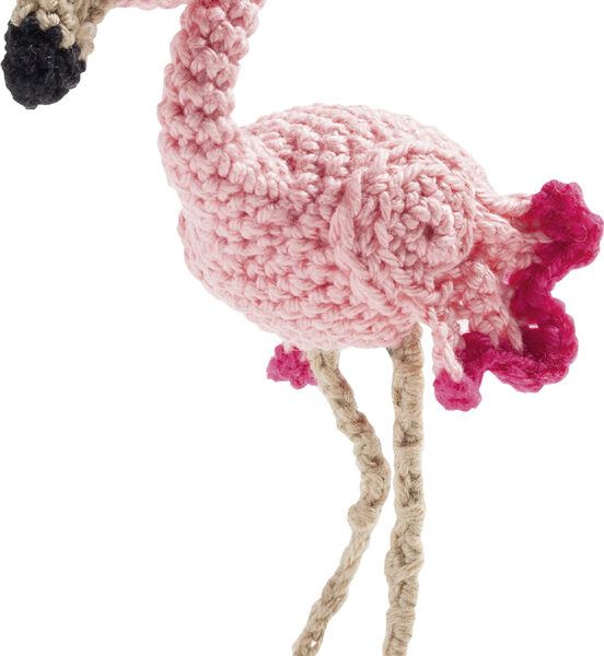 Minihaaksetje 'Flamingo'