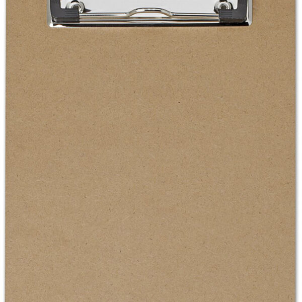 MAUL klembord MAULbasic, van hardboard hout, DIN A5 staand