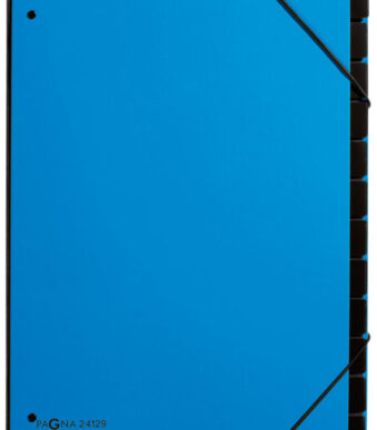 PAGNA pultordner/sorteerordner Trend, DIN A4, 12 vakken, lichtblauw