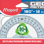 Maped halve cirkel-hoekmeter Geometric 180 graden, 120 mm