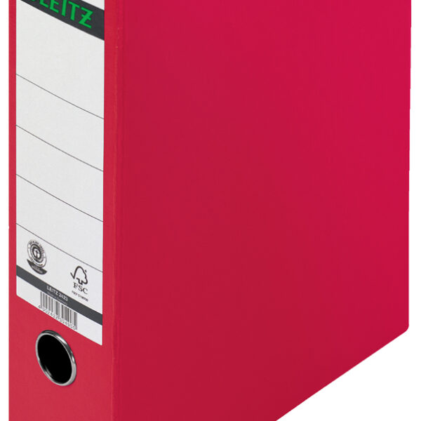 LEITZ tijdschriftencassette, DIN A4, massief karton, rood