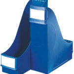 LEITZ tijdschriftencassette extra breed, DIN A4, polystyrol, blauw