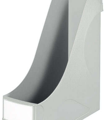 LEITZ tijdschriftencassette extra breed, DIN A4, polystyrol, grijs