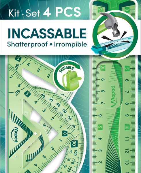 Maped geometrie-set Mini Flex, breukvast, 4-delig