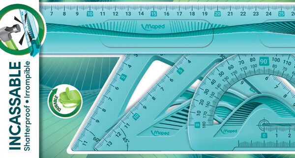 Maped geometrie-set Maxi Flex, breukvast, 4-delig