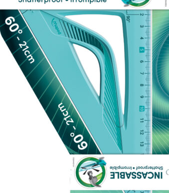 Maped tekendriehoek Flex 60 graden, katheterlengte: 210 mm