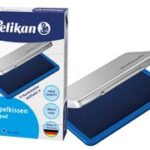 Pelikaan stempelkussen groot formaat, rood