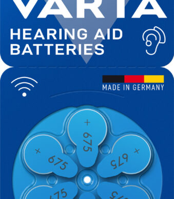 VARTA knoopcelbatterij/knoopbatterij voor gehoorapparaat 'Hearing Aid Batteries' 675