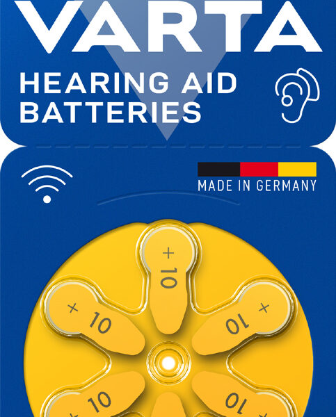 VARTA knoopcelbatterij/knoopbatterij voor gehoorapparaat 'Hearing Aid Batteries' 10