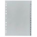 Herlitz - Kunststof Tabindexen - A-Z - A4 Breedformaat