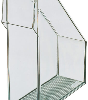 LEITZ/ESSELTE Tijdschriftencassette kunststof 2475 A4 transparant 1 st