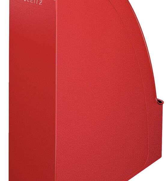 LEITZ tijdschriftencassette Plus, DIN A4, Polystyrol, rood