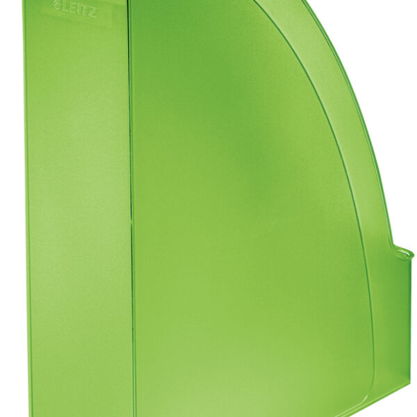 LEITZ tijdschriftencassette Plus, DIN A4, polystyrol, groen frost