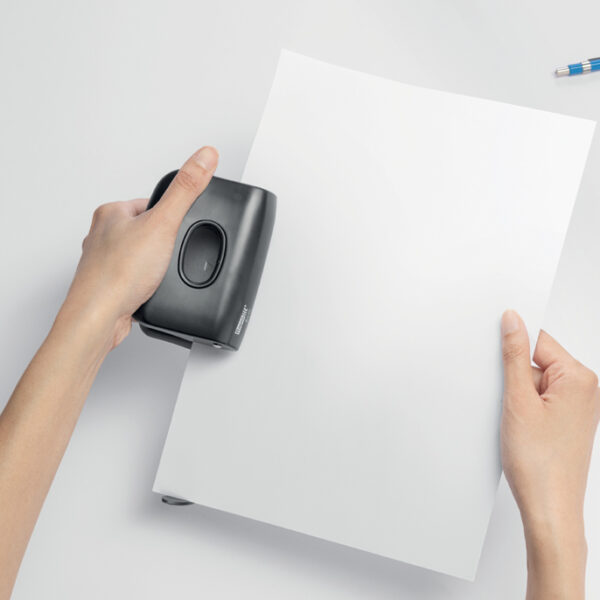 Rapid perforator ECO, ponscapaciteit: 20 vel, zwart