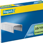 Rapid nietjes standaard 23/10, gegalvaniseerd