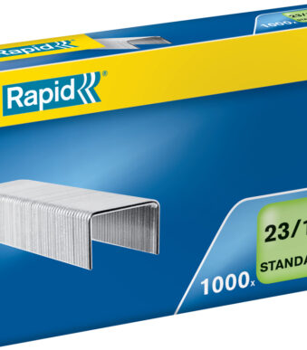 Rapid nietjes standaard 23/10, gegalvaniseerd