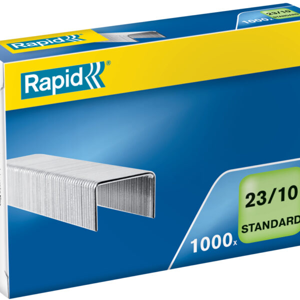 Rapid nietjes standaard 23/10, gegalvaniseerd