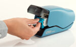 Rapid electro-nietmachine Supreme 5025e, blauw/grijs