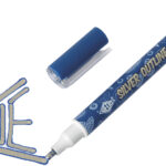 WEDO creatiefmarker SILVER + OUTLINE, 6 stuks in etui