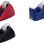 tesa tafeldispenser Easy Cut, rood / blauw, niet gevuld