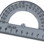 Herlitz - Halfrond gradenboogmeter - 180 graden - Kunststof