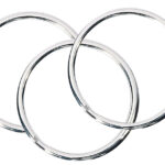 WEDO metalen sleutelringen, diameter: 20 mm