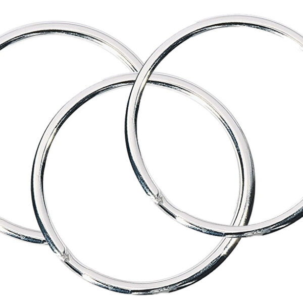 WEDO metalen sleutelringen, diameter: 20 mm
