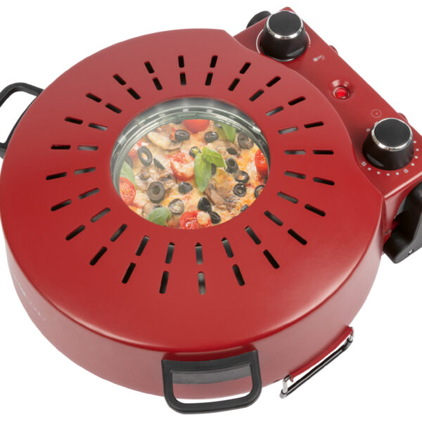 CLATRONIC pizzamaker PM3787, 1.200 Watt, rood