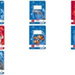 Herwerkte schoolschrift, formaat A5, gelinieerd.