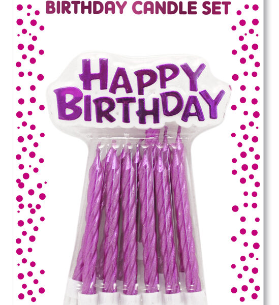 Clairefontaine Roze Verjaardagskaarsjes