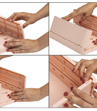 EXACOMPTA opbergbox Smart Case Mini, nude, A6+