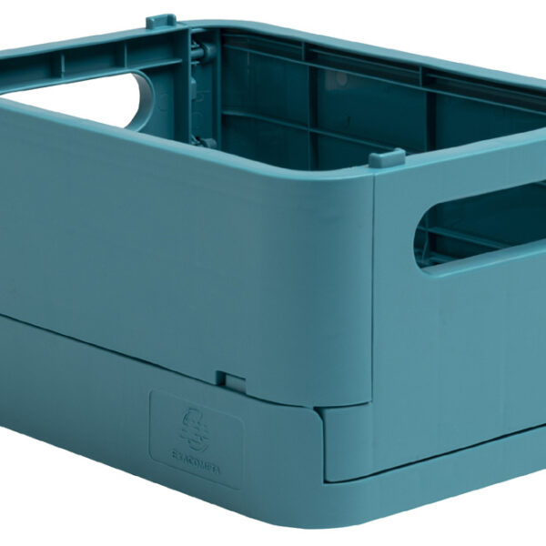EXACOMPTA opbergbox Smart Case Mini, pacificblauw, A6+