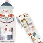 Winterstickervellen op rol, 4 meter