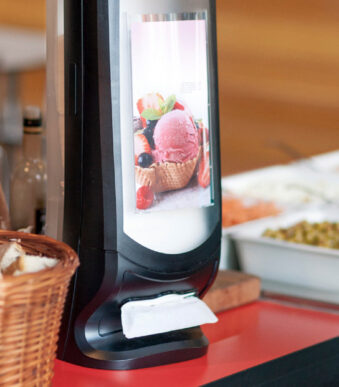 TORK Xpressnap servetten-dispenser SIGNATURE LINE, zwart