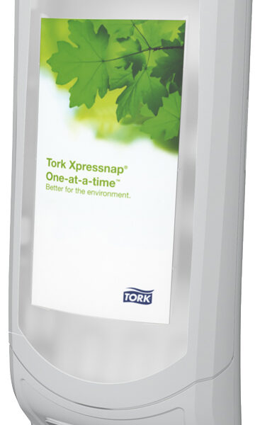 TORK Xpressnap servetten dispenser SIGNATURE LINE, lichtgrijs