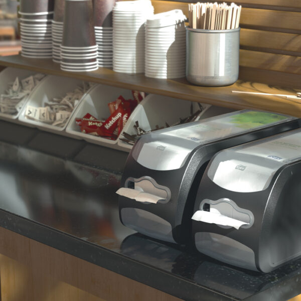 TORK Xpressnap Fit servetten-tafeldispenser SIGNATURE, liggend formaat