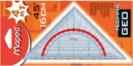 Maped geodriehoek Technic, hypothenusa: 160 mm